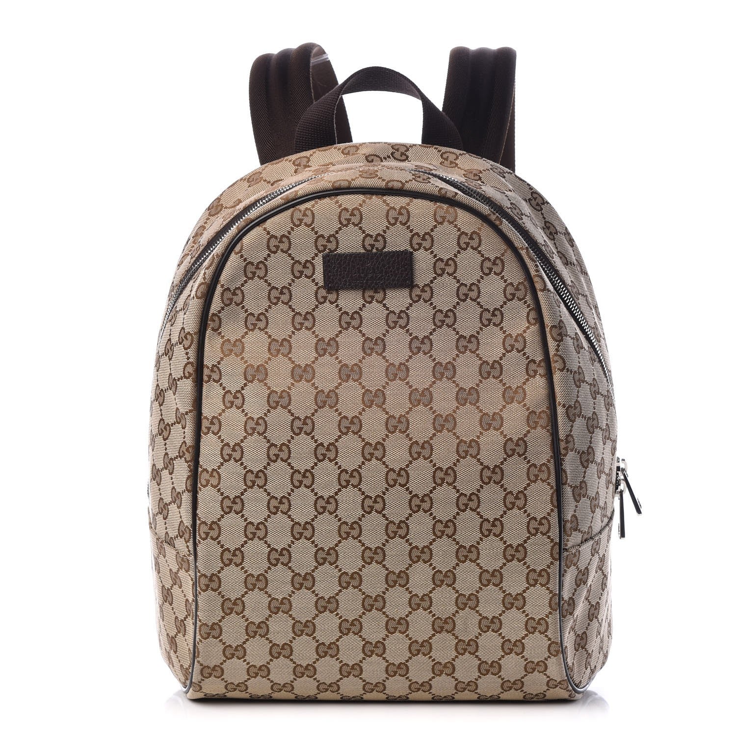 Gucci Monogram Travel Backpack Dark Brown 1 of 7