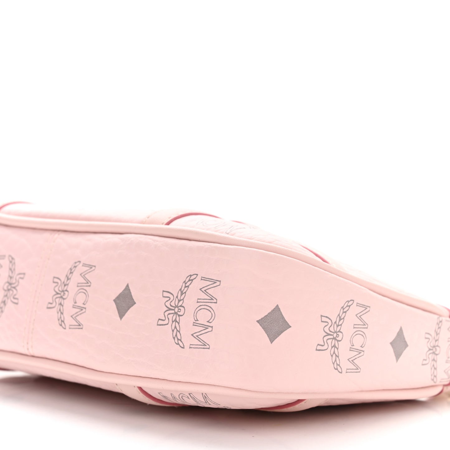 Visetos Nappa Mini Delmy Chain Shoulder Bag Powder Pink