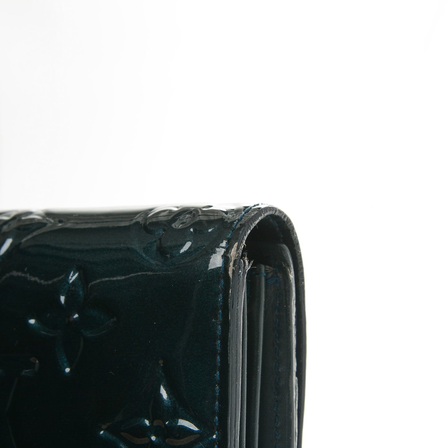 Vernis Sarah Wallet Blue Nuit