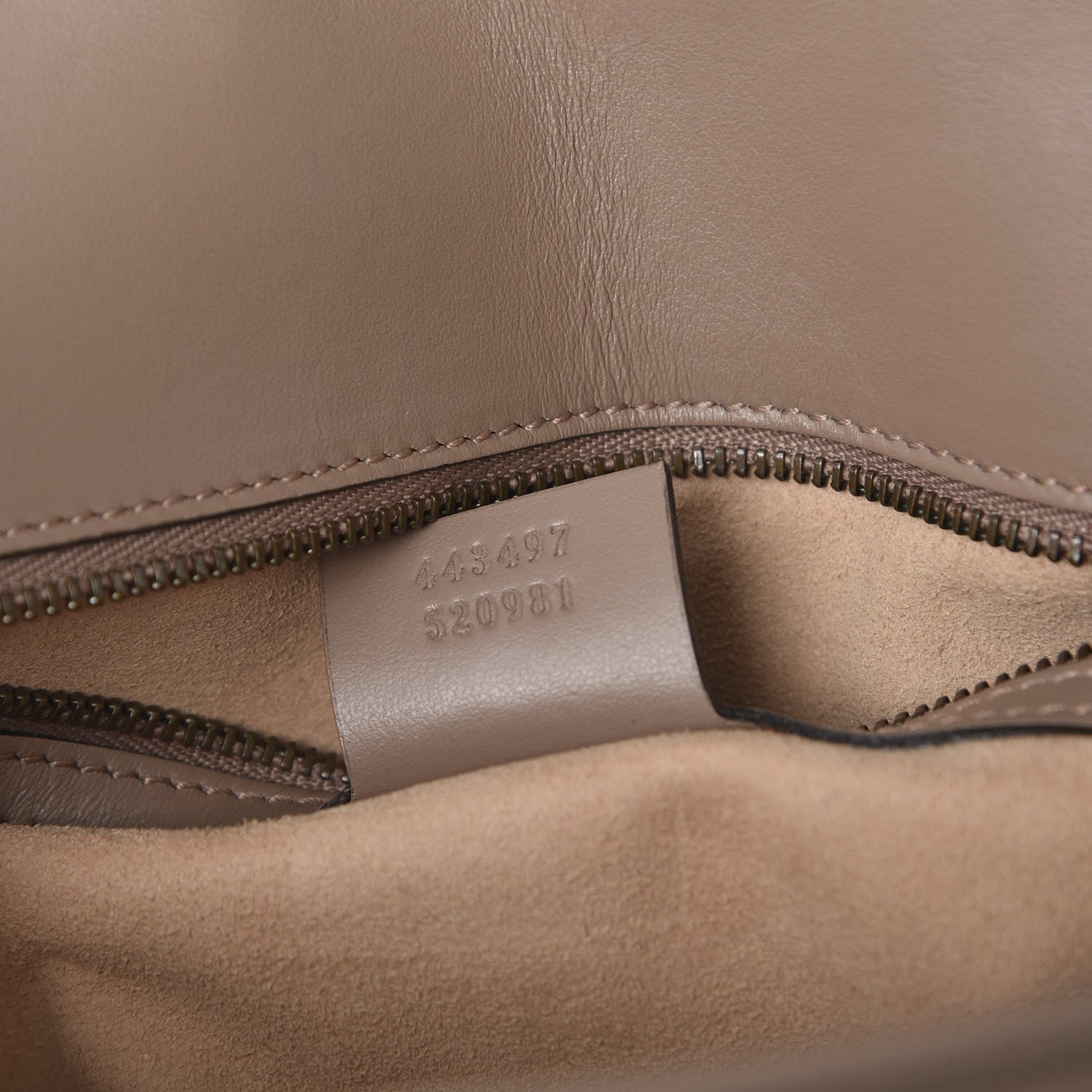 Gucci Calfskin Matelasse Small GG Marmont Shoulder Bag Porcelain Rose 8 of 9