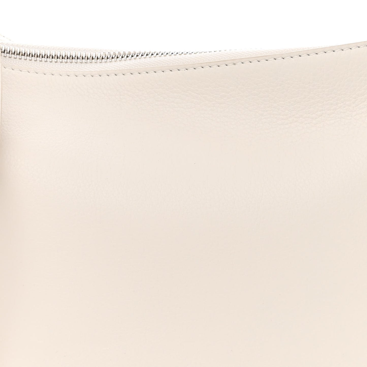 Calfskin Mini Hammock Hobo Soft White