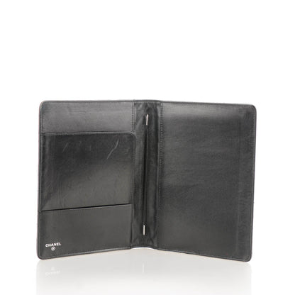 Chanel Lambskin Quilted Large Agenda Cover Black 5 of 8