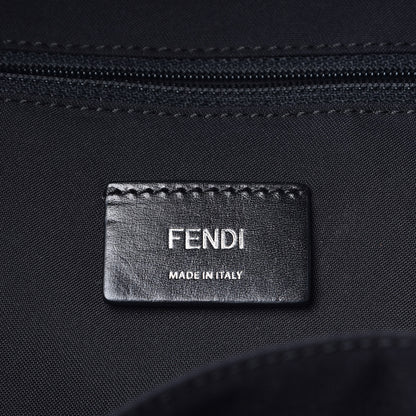 Fendi Nylon Vitello Fur Bag Bug Backpack Blue 6 of 9