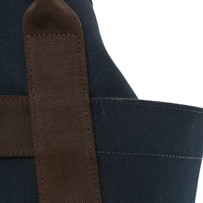 Hermes Toile Sac De Pansage Groom Bleu Navy Feu 17 of 18