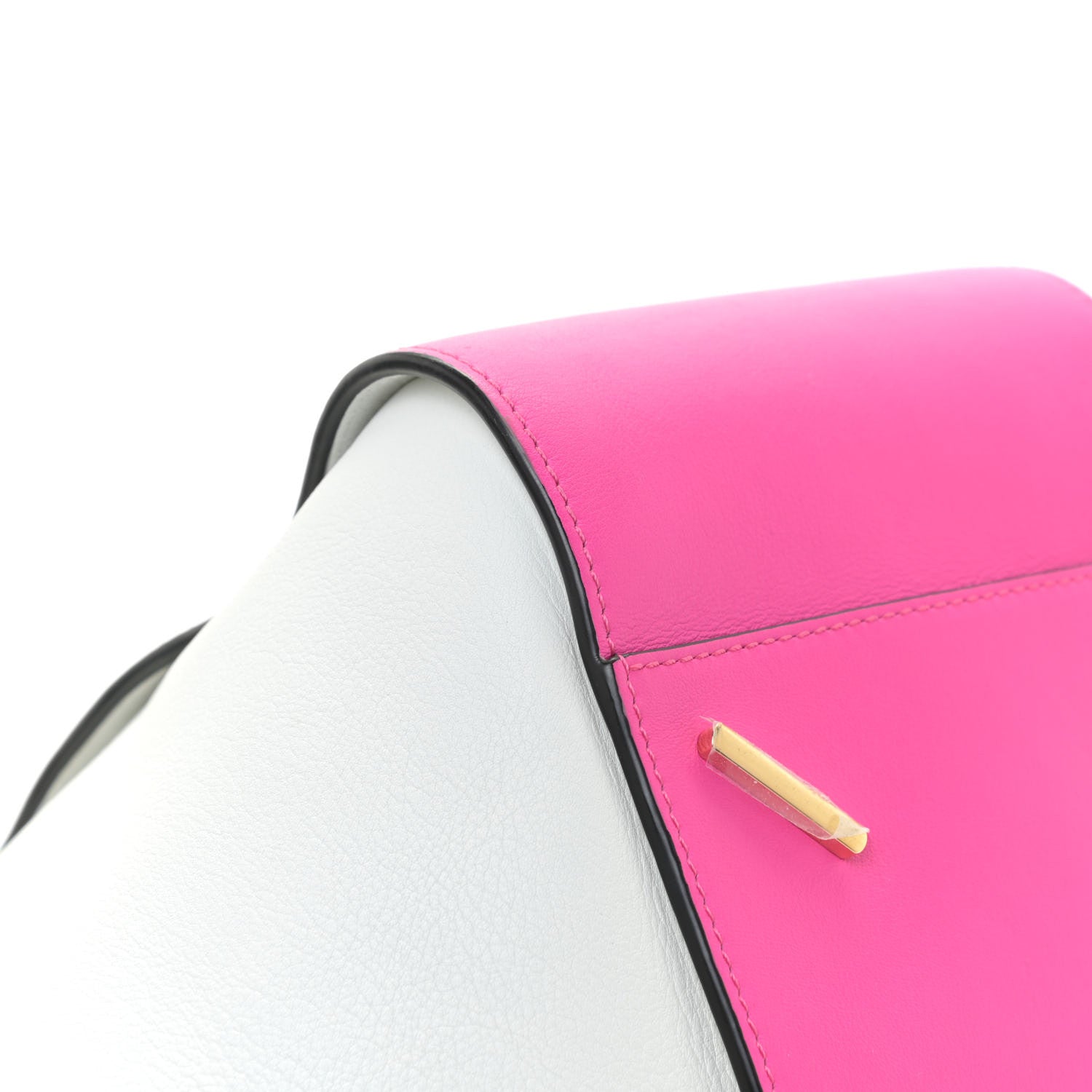 Loewe Calfskin Small Hammock Shoulder Bag Shocking Pink White 4 of 12