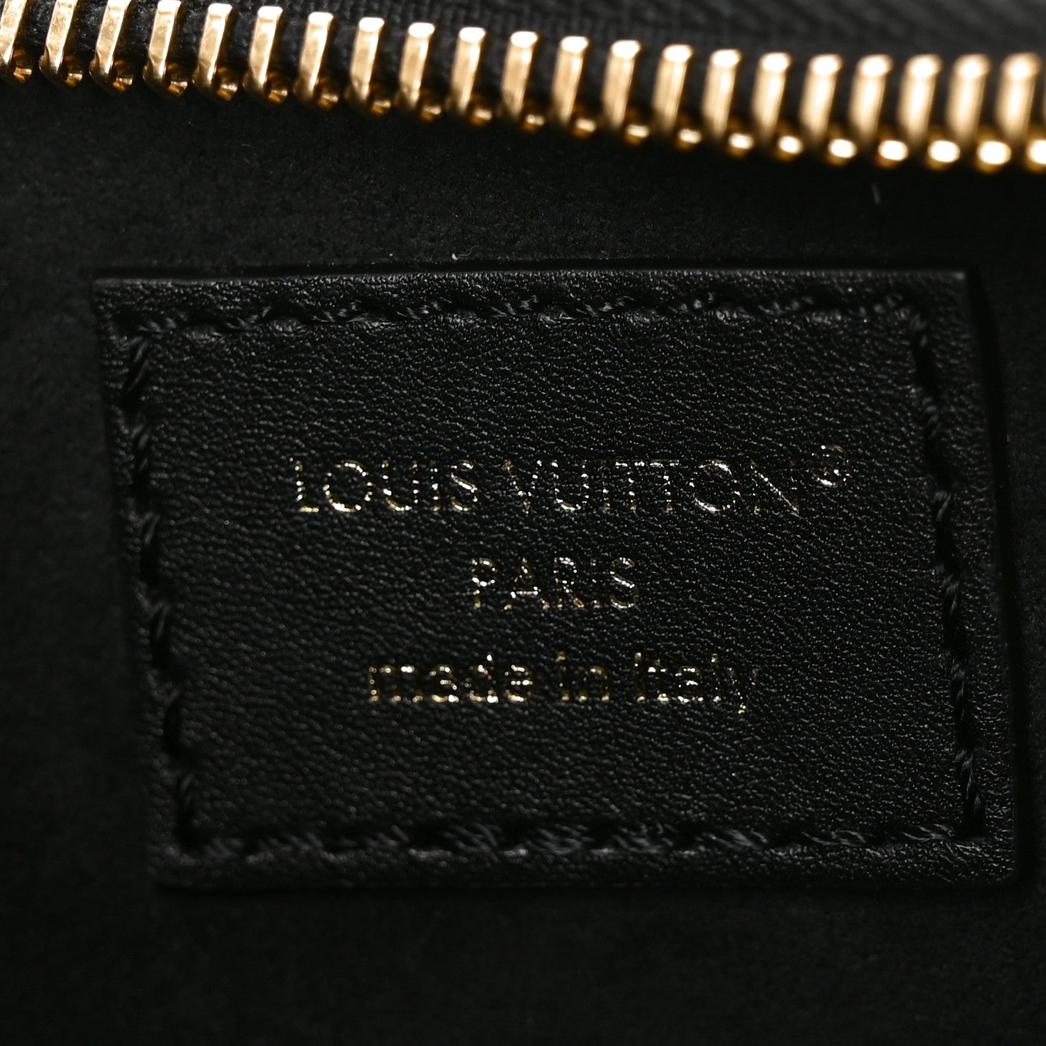 Louis Vuitton Calfskin LV Bloom Pochette Black 6 of 10