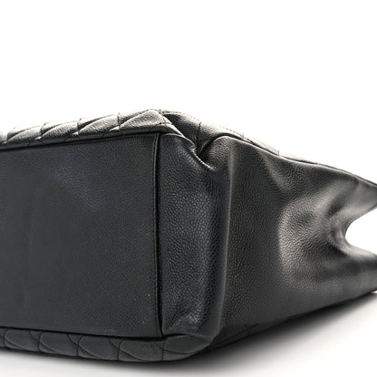 Chanel Caviar Quilted Grand Shopping Tote GST Black 11 of 13