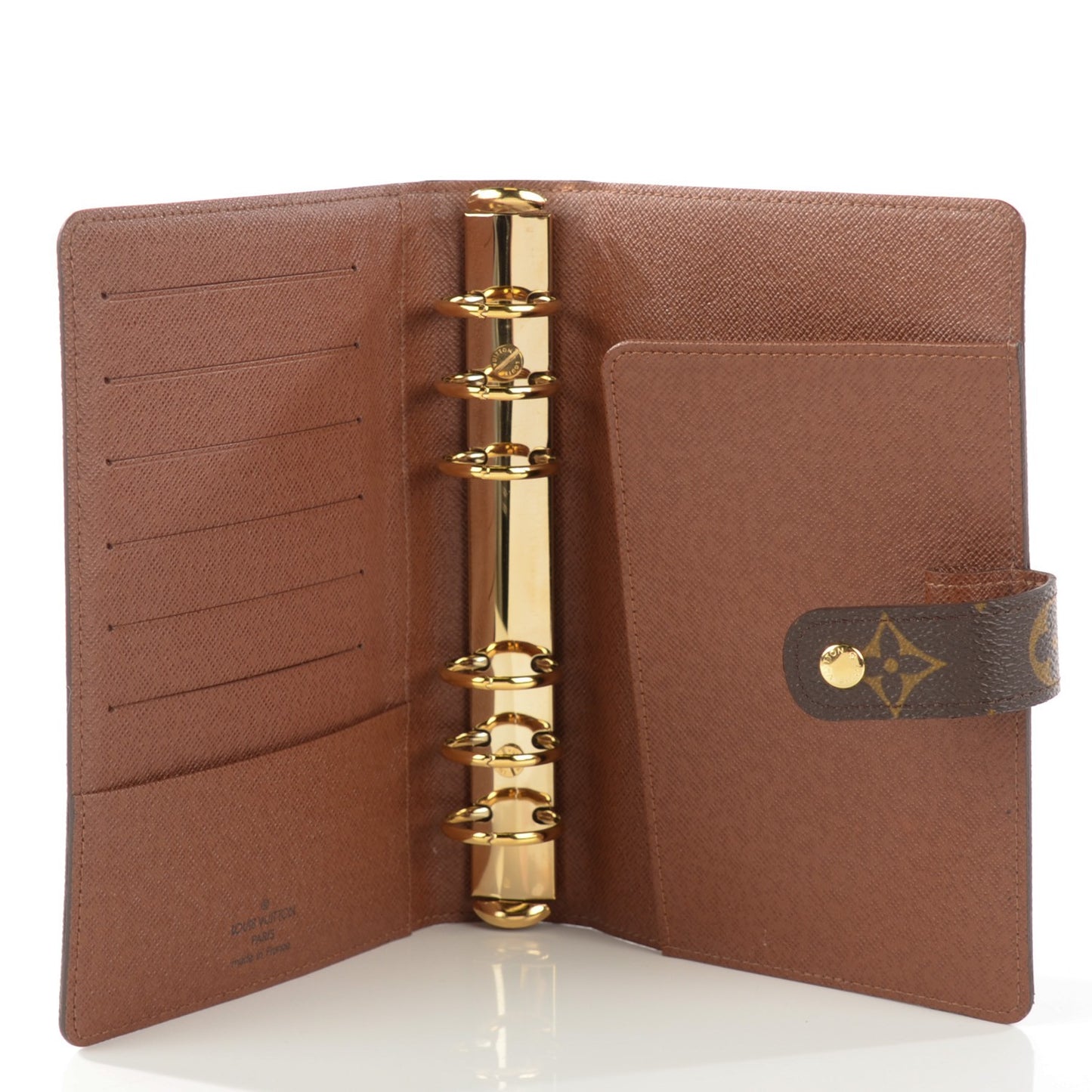 Monogram Medium Ring Agenda Cover