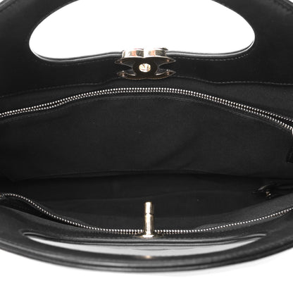 Chanel Lambskin Quilted Large 31 Shopping Bag Black 4 of 9