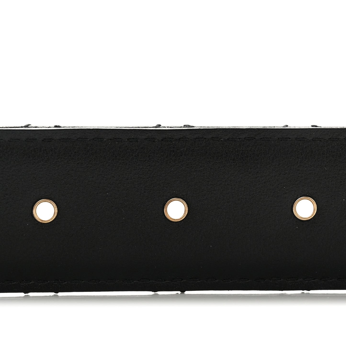Calfskin Quilted CC Chain Belt 90 36 Black