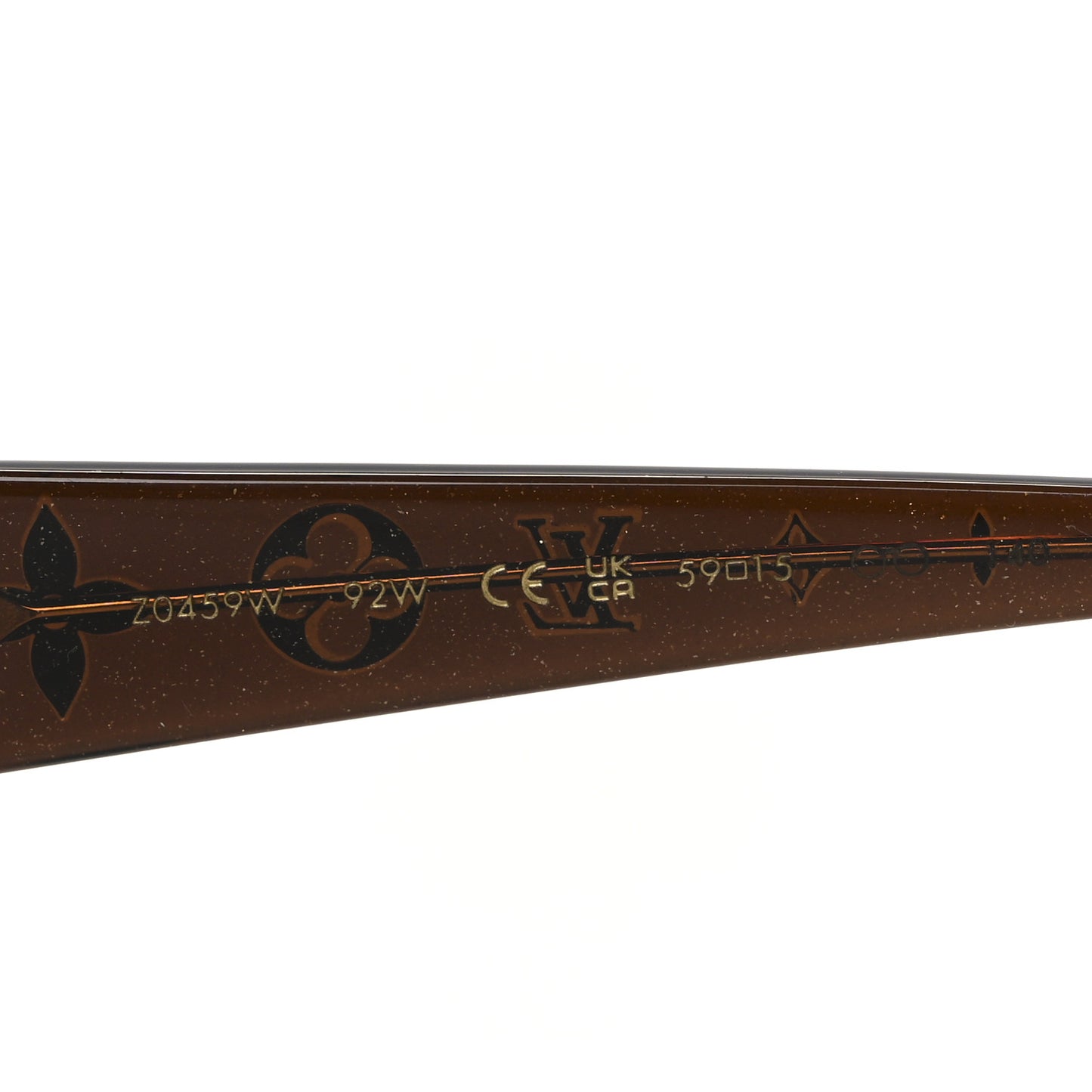 Acetate Obsession GM Sunglasses Z0459W Brown Glitter