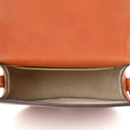 Chloe Calfskin Suede Small Nile Bracelet Bag Caramel 5 of 10