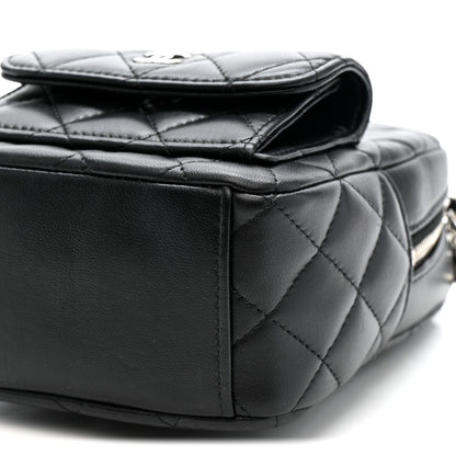 Chanel Lambskin Quilted CC Mini Classic Backpack Black 10 of 10