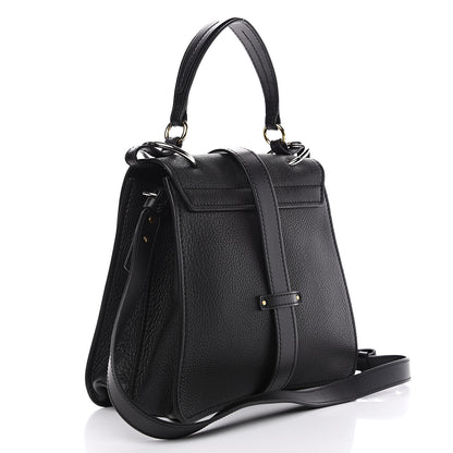 Chloe Grained Calfskin Medium Aby Day Shoulder Bag Black 2 of 7