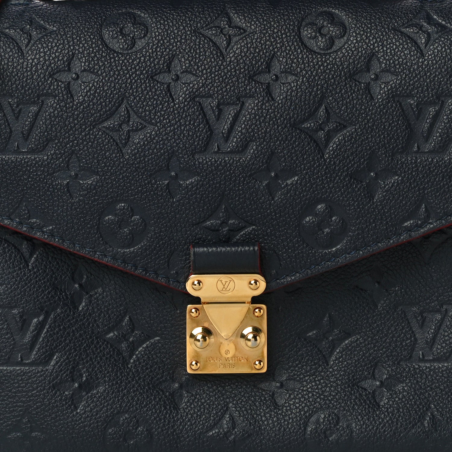 Louis Vuitton Empreinte Pochette Metis Marine Rouge 7 of 9