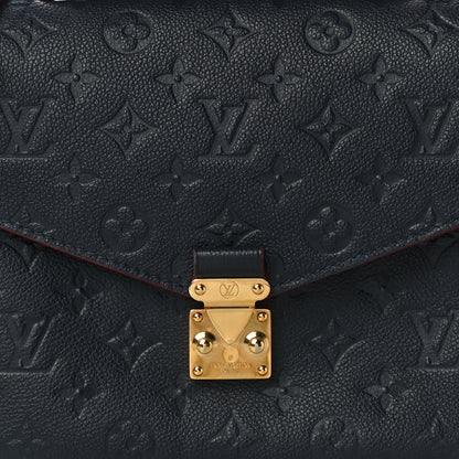 Louis Vuitton Empreinte Pochette Metis Marine Rouge 7 of 9