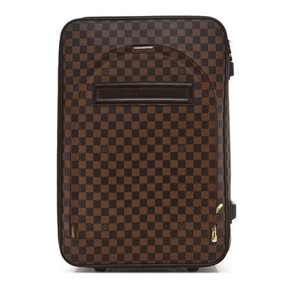 Louis Vuitton Damier Ebene Pegase 55 Rolling Luggage 1 of 12