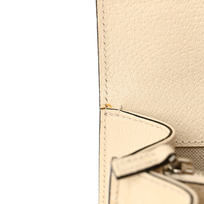 Gucci Textured Calfskin Crystal Small Dionysus Shoulder Bag Mystic White 23 of 29