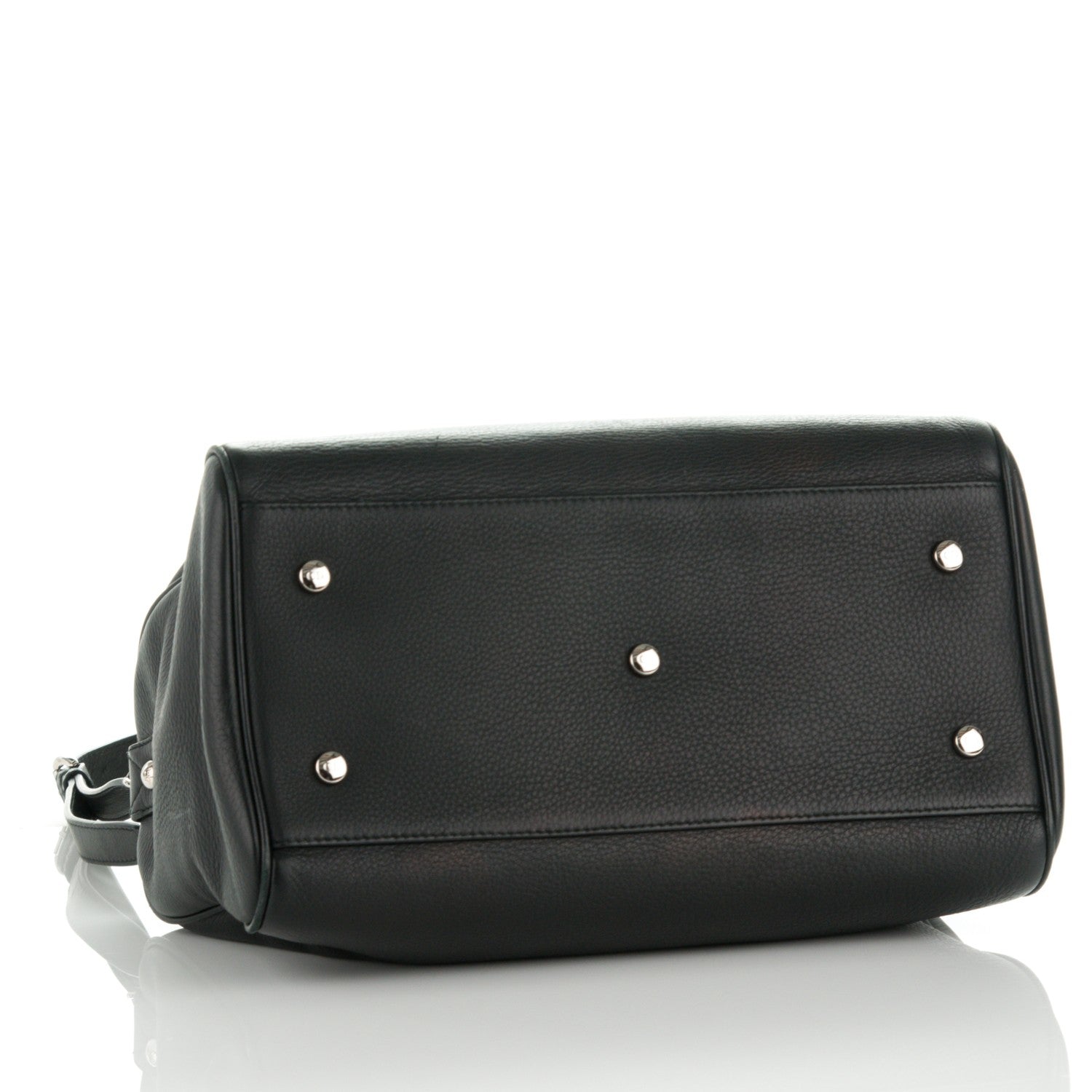 Christian Dior Smooth Deerskin Granville Polochon Black 5 of 8