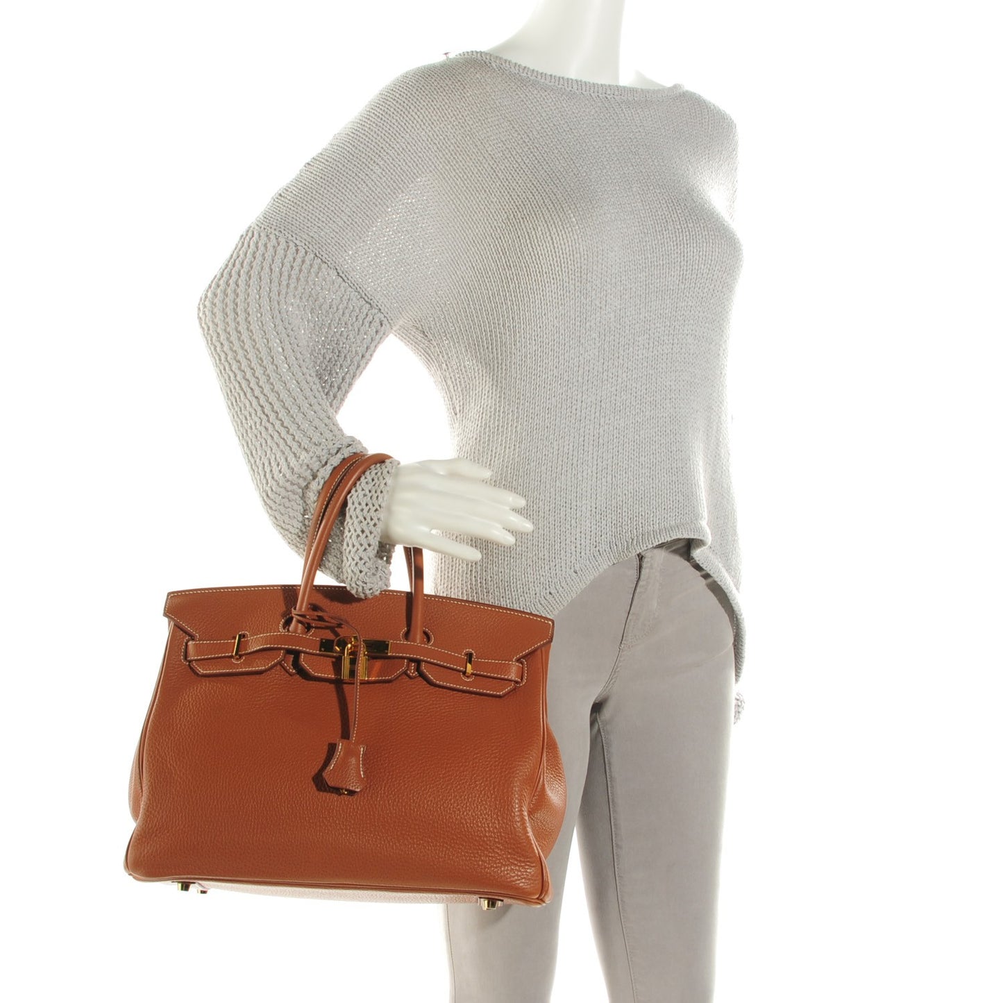 Togo Birkin 35 Gold