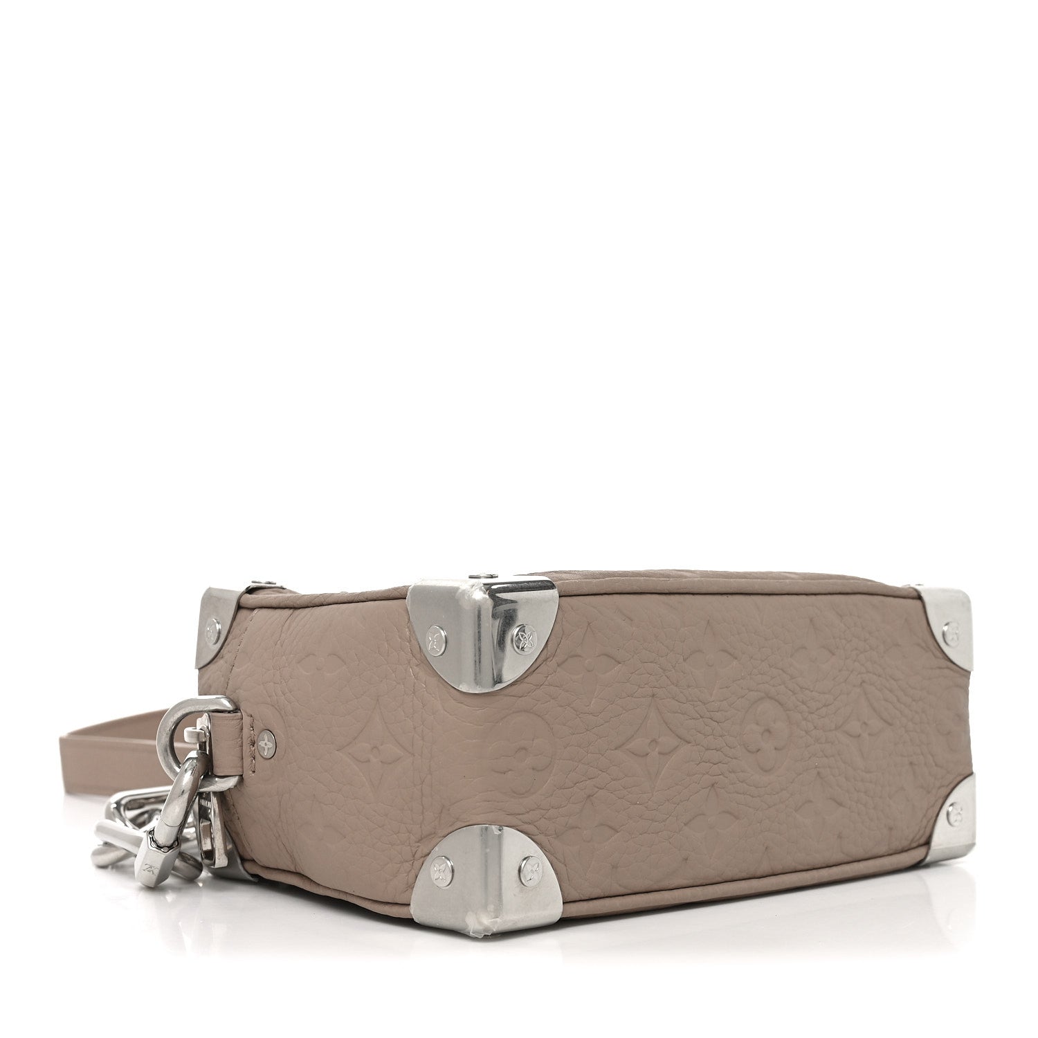Louis Vuitton Taurillon Monogram Mini Soft Trunk Riverstone 4 of 9