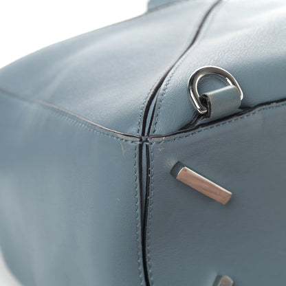 Loewe Calfskin Medium Puzzle Bag Stone Blue 8 of 9