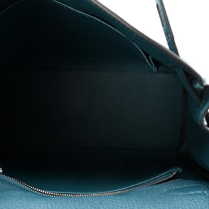 Hermes Togo Kelly Retourne 25  Vert Bosphore 5 of 10