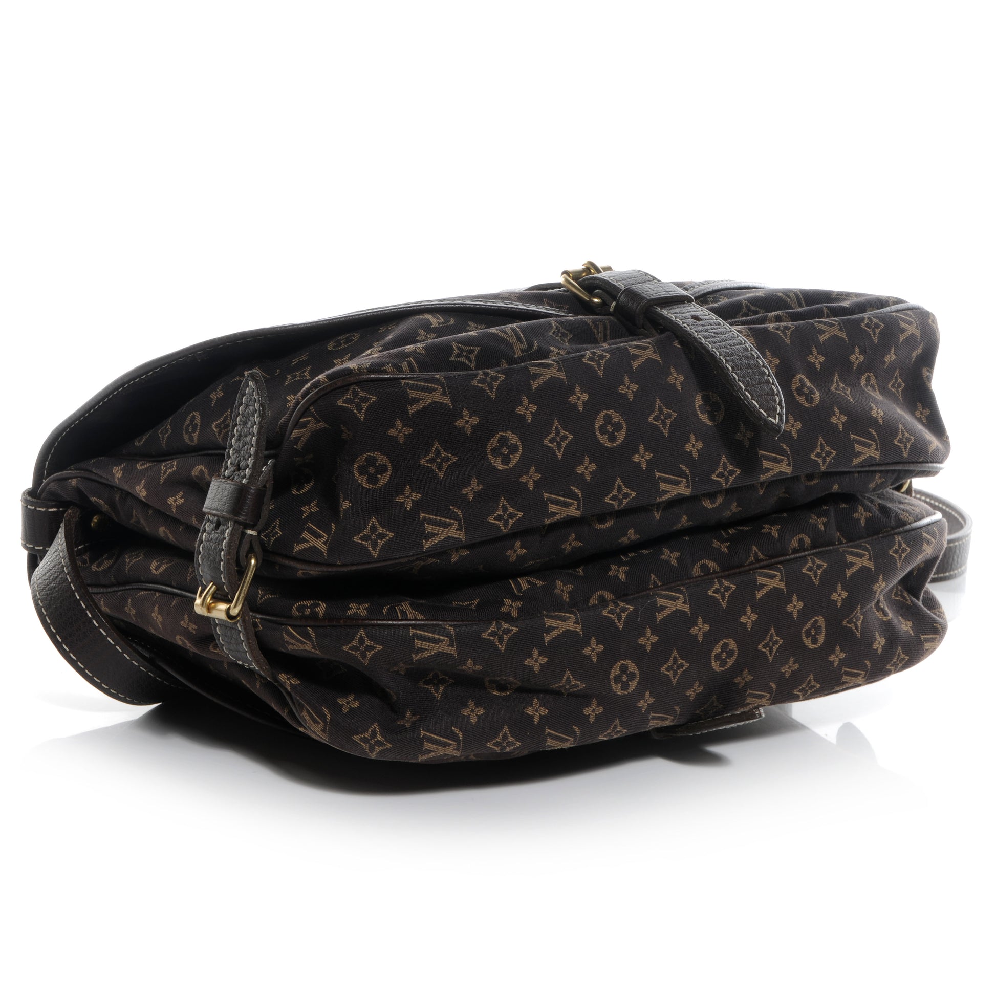 Louis Vuitton Monogram Mini Lin Saumur Ebene 4 of 7
