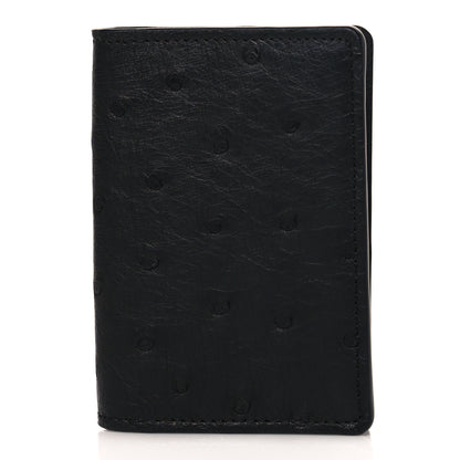 Louis Vuitton Ostrich Pocket Organizer Black 1 of 7
