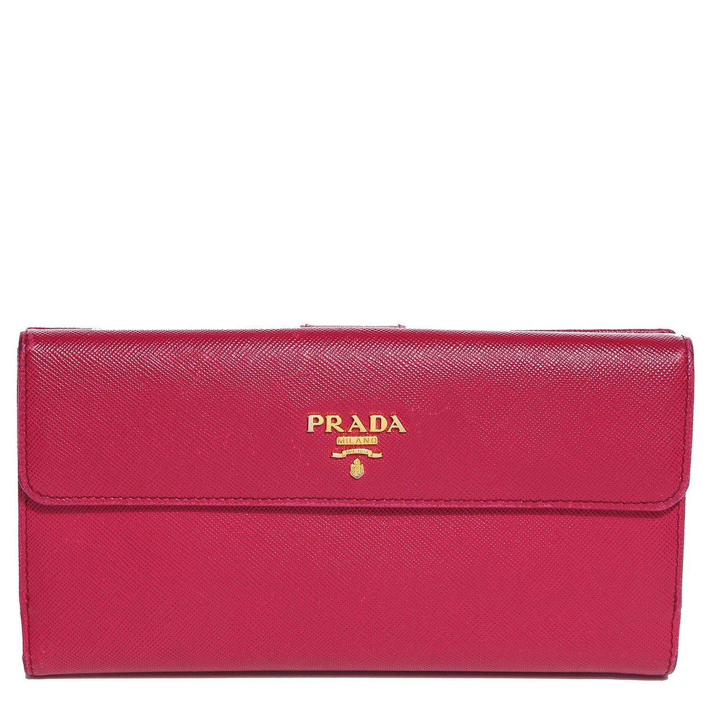 Saffiano Metal Continental Wallet Ibisco