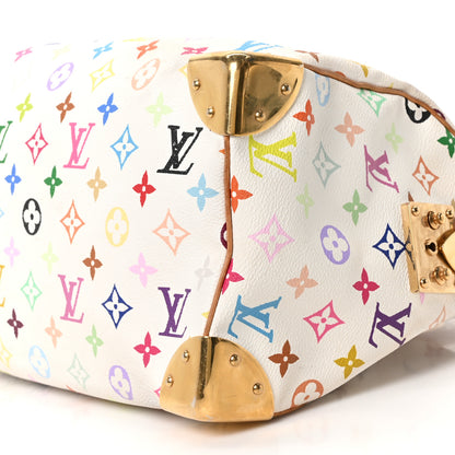 Louis Vuitton Monogram Multicolor Speedy 30 White 9 of 9