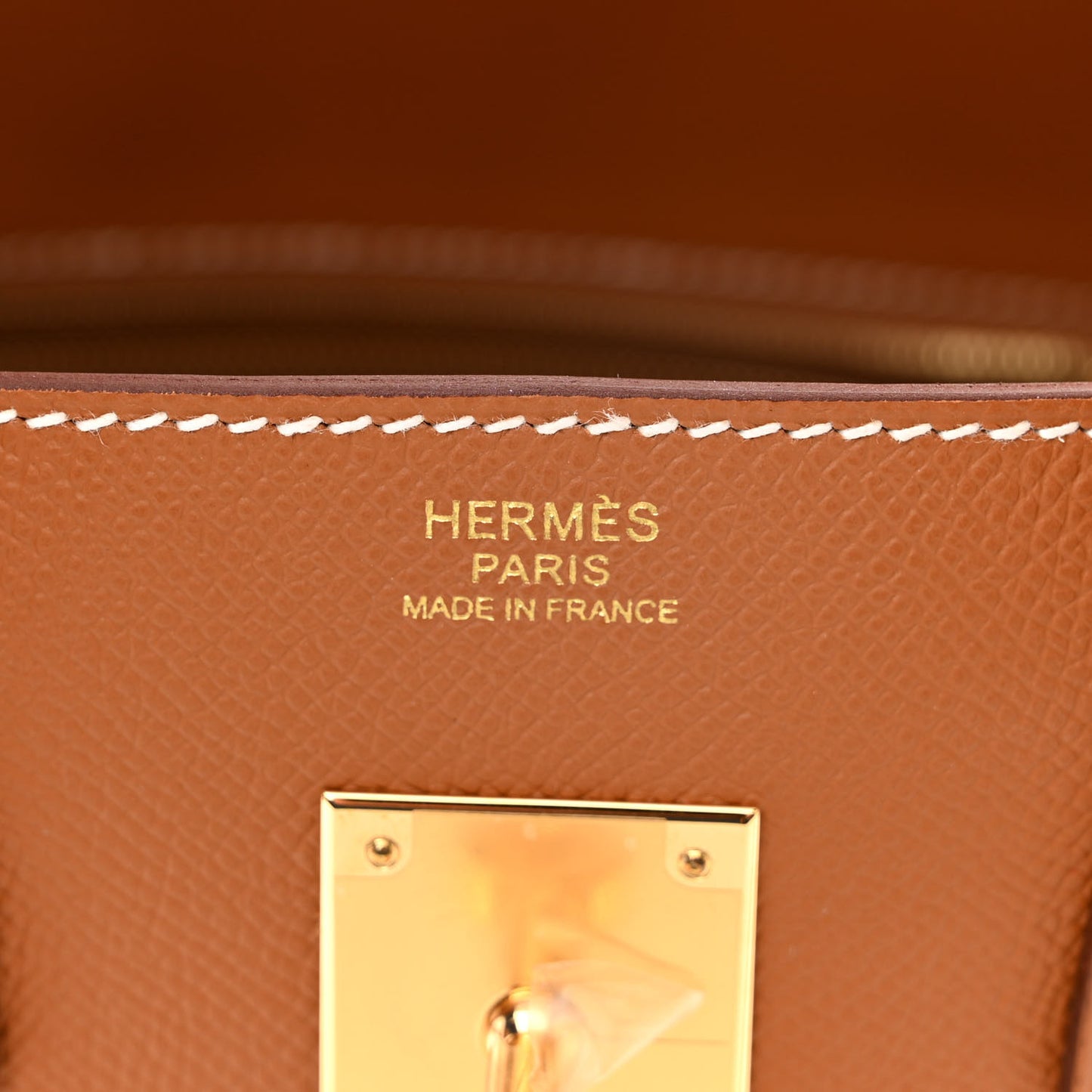 Epsom Birkin 30 Gold