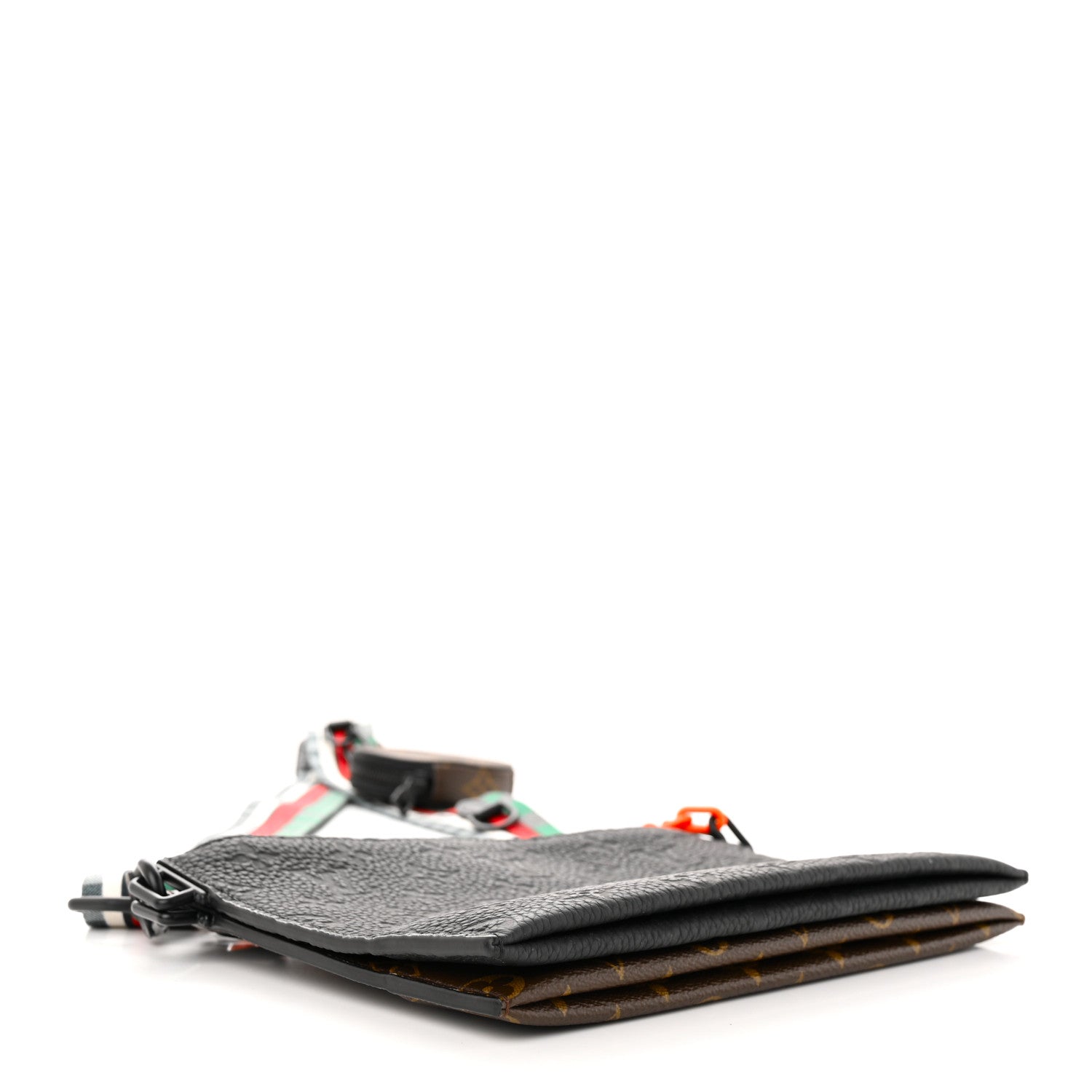 Louis Vuitton Taurillon Monogram Trio Messenger Black Multicolor 4 of 10