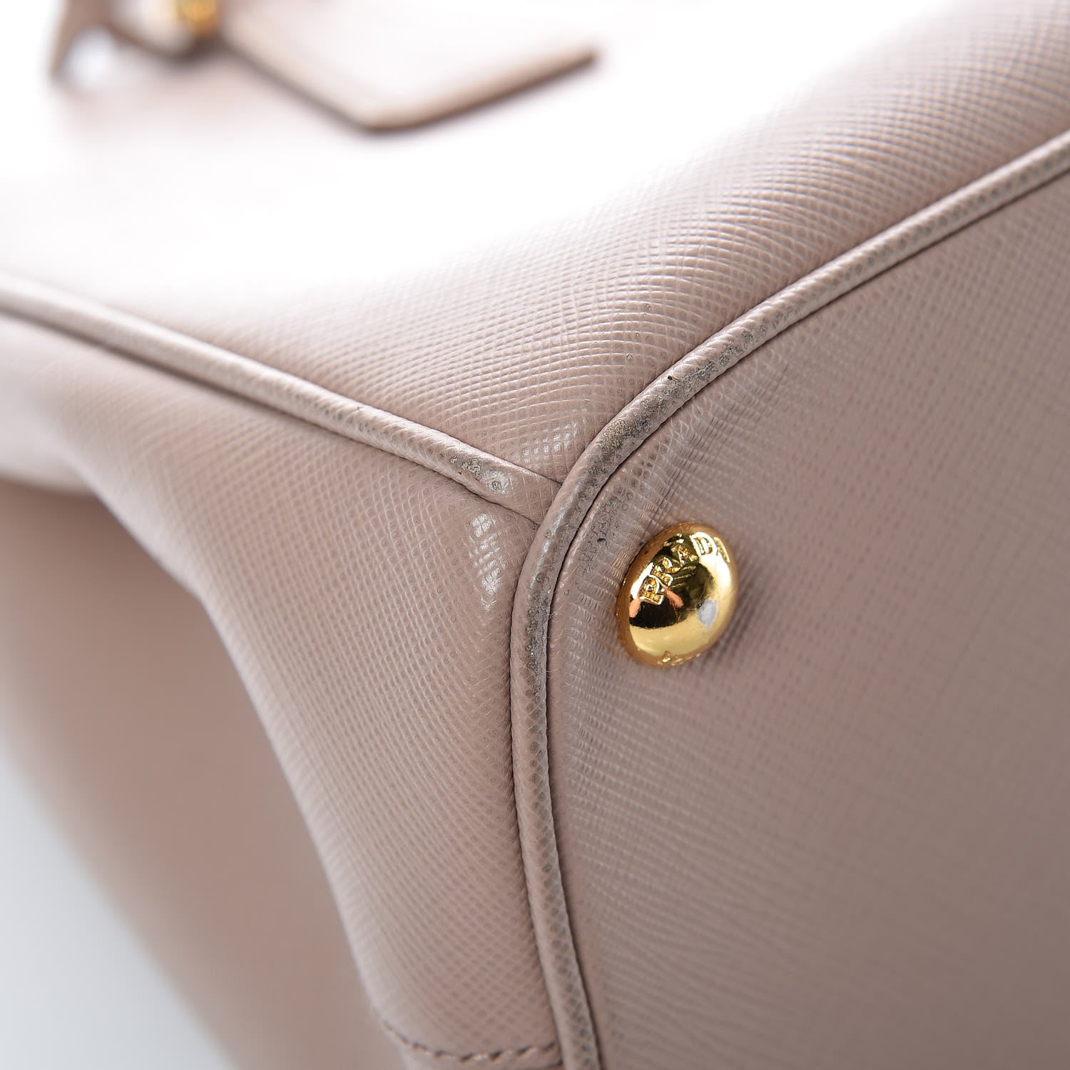 Prada Saffiano Small Galleria Double Zip Tote Cammeo 9 of 20