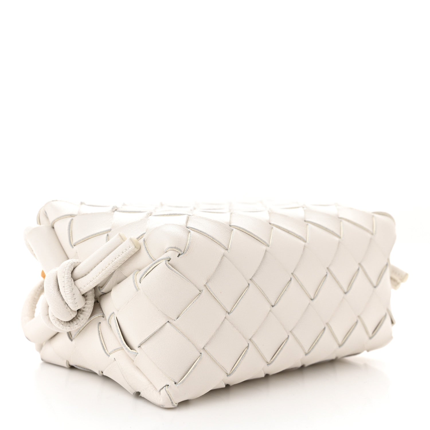 Bottega Veneta Nappa Intrecciato Candy Loop Camera Bag White 4 of 9