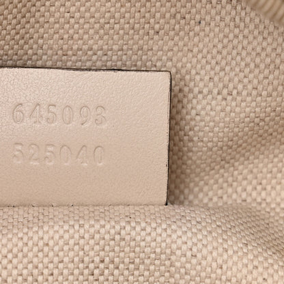 Gucci Calfskin GG Tennis Embossed Pocket Belt Bag Mystic White 7 of 19