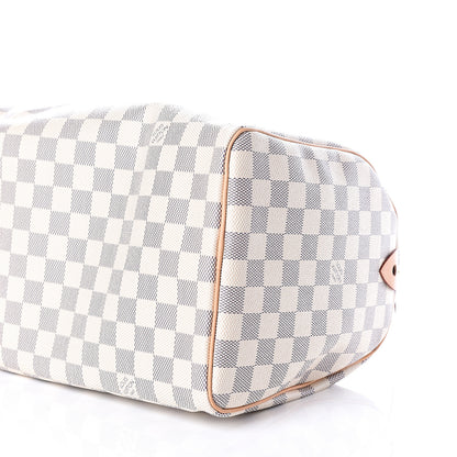 Louis Vuitton Damier Azur Speedy 30 7 of 9