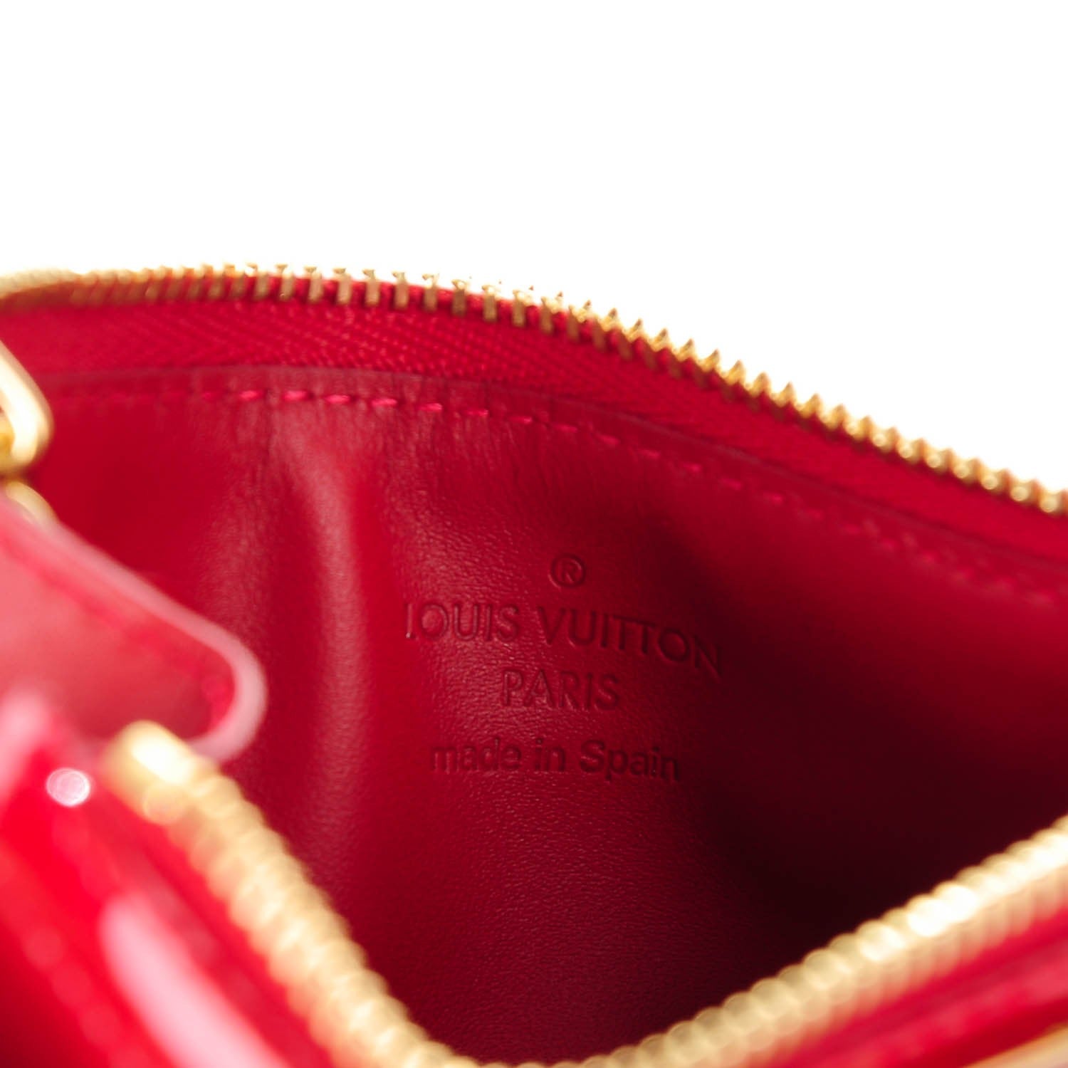 Louis Vuitton Vernis Key Pouch Pomme D'Amour 6 of 7