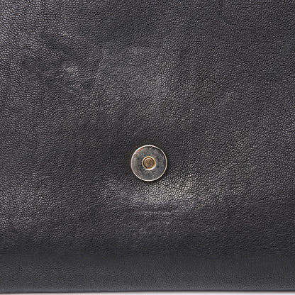 Saint Laurent Calfskin Classic Y Ligne Clutch Black 8 of 11