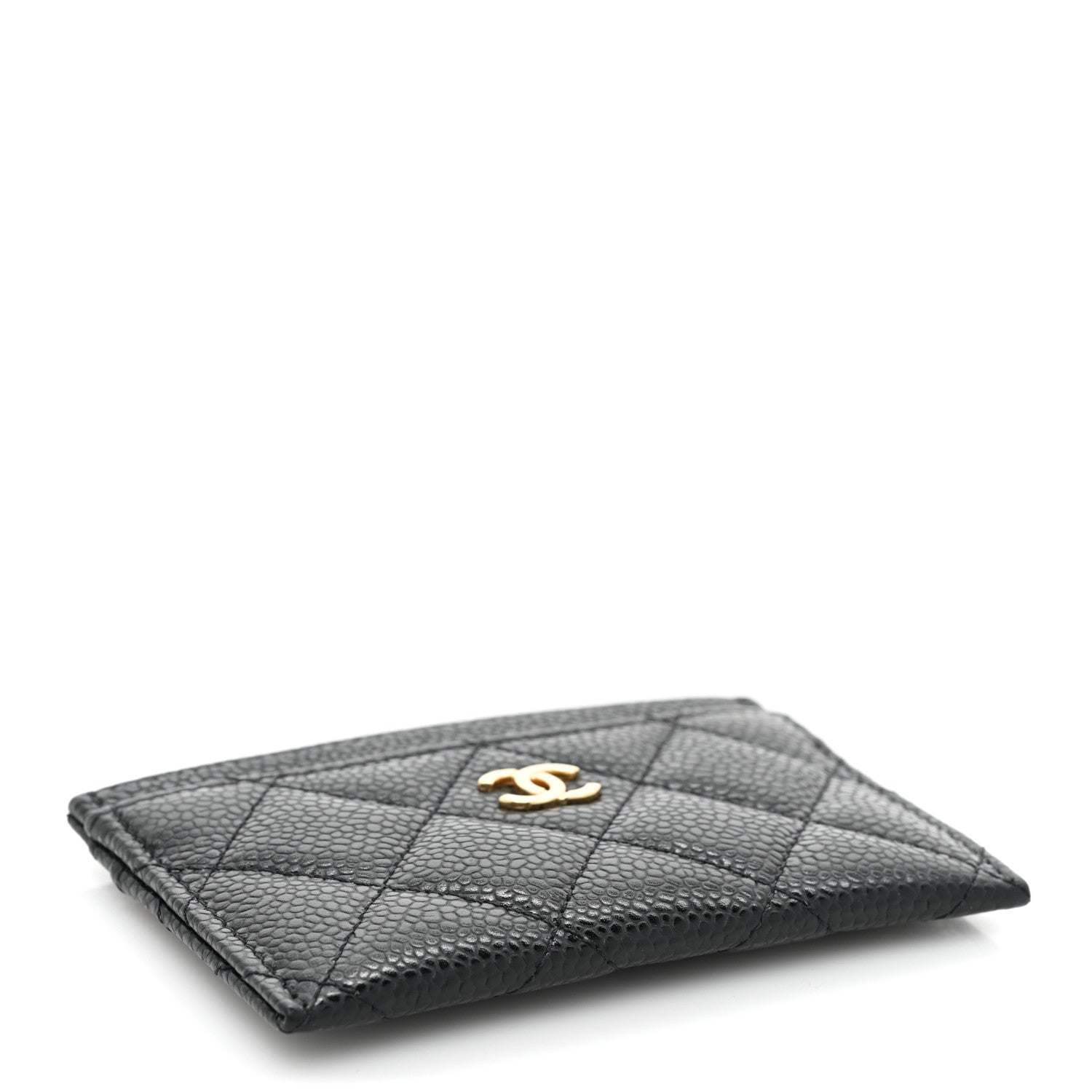 Chanel Caviar Quilted Card Holder Black 4 of 10