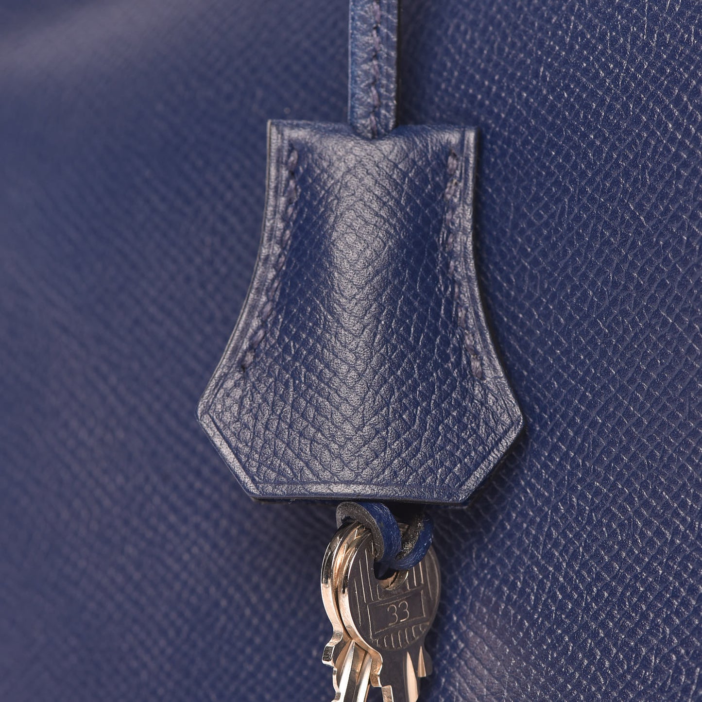 Epsom Birkin 30 Bleu Saphir