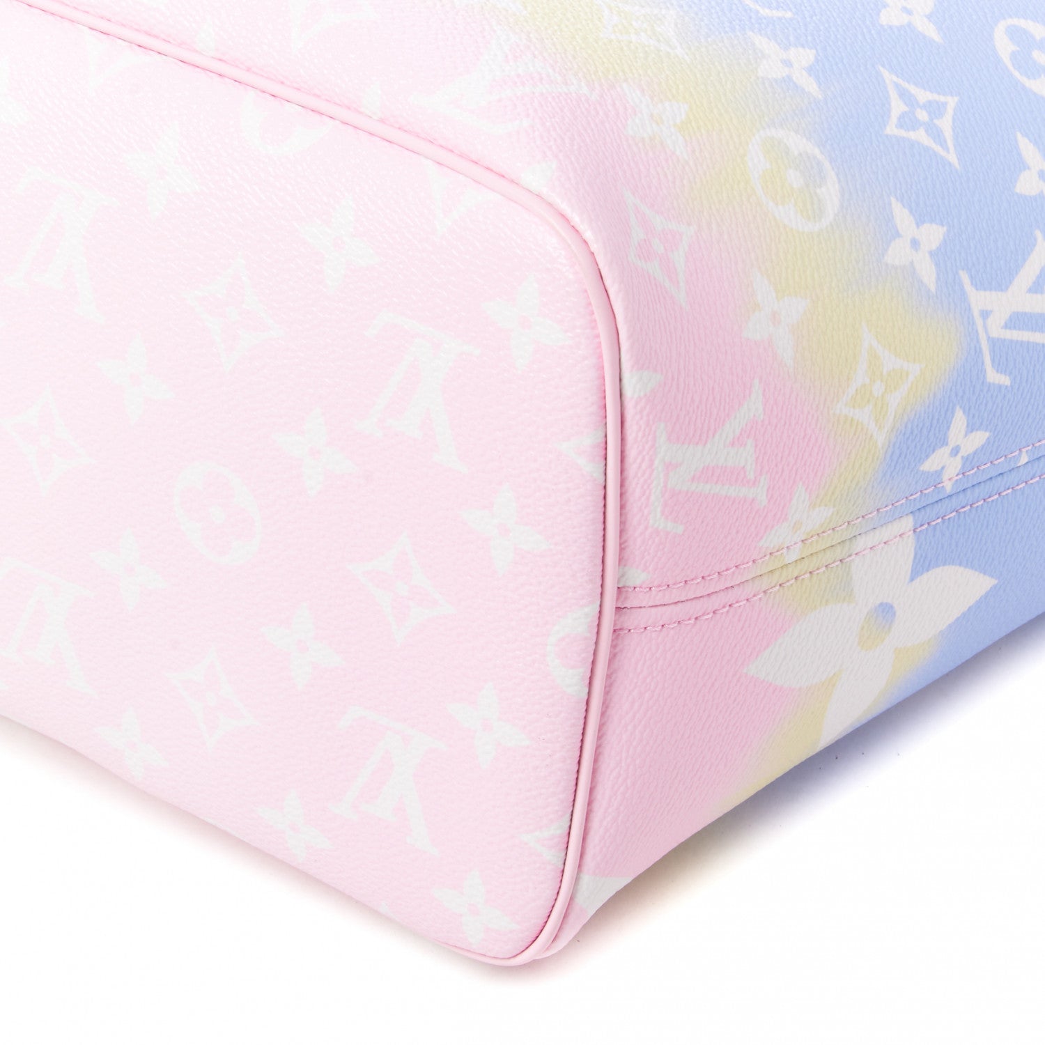 Louis Vuitton Monogram Escale Neverfull MM Pastel 5 of 9