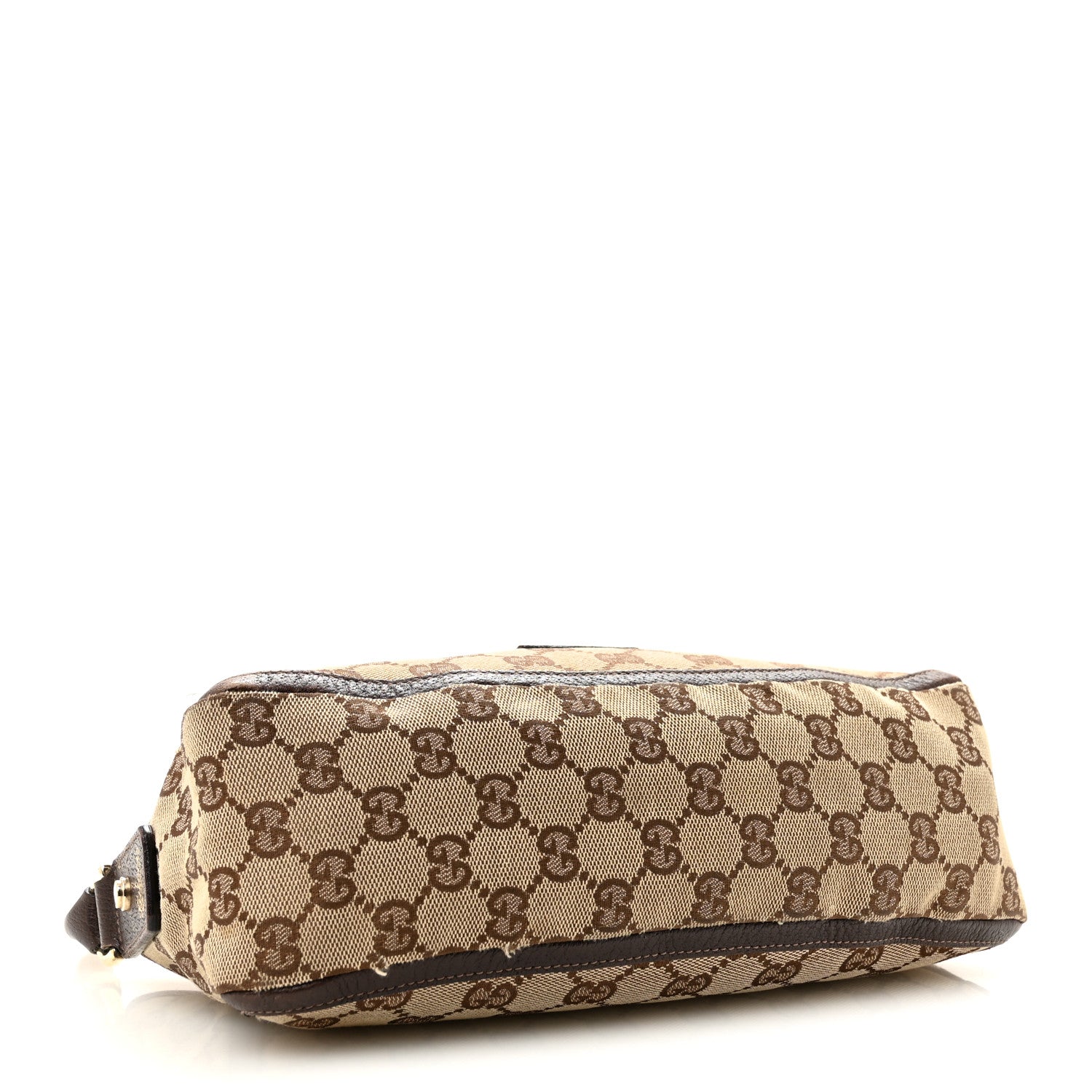 Gucci Monogram D Ring Abbey Pochette Brown 4 of 15