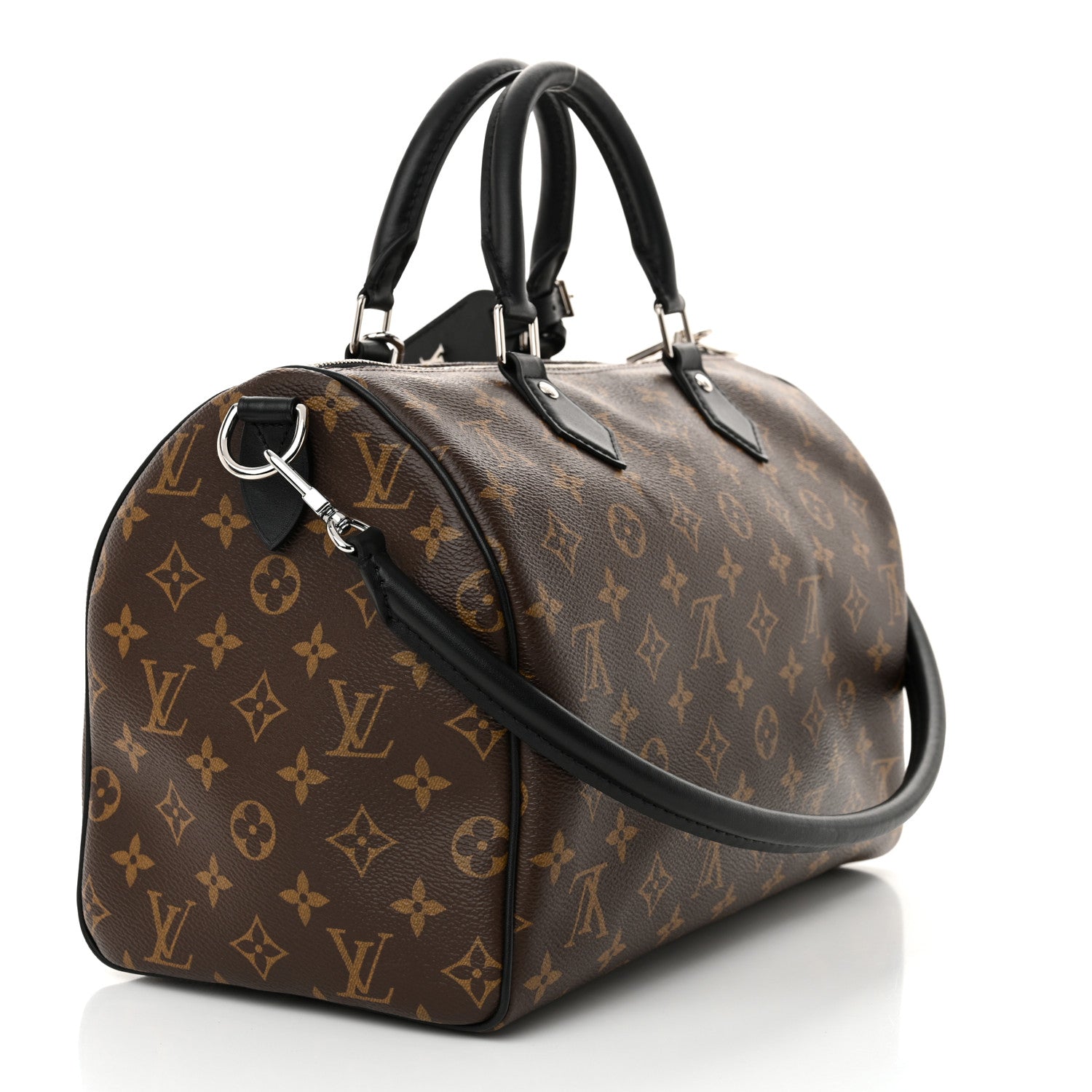 Louis Vuitton Monogram Speedy Soft 30 Dark 3 of 9