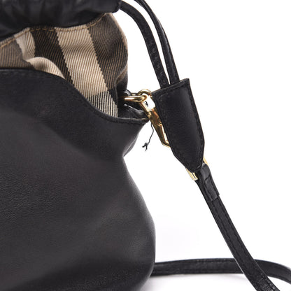 Burberry Calfskin House Check Little Crush Black 11 of 11