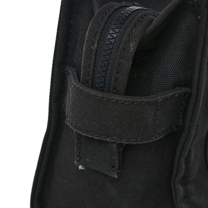 Marc Jacobs Cotton Canvas Mini The Traveler Tote Bag Black 10 of 14