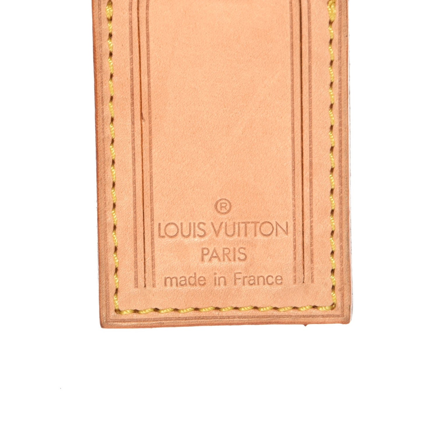 Vachetta Luggage Tag