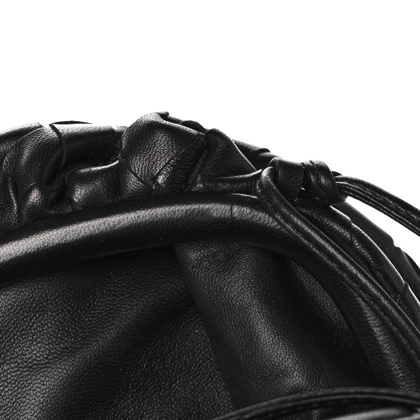 Nappa Intrecciato The Mini Pouch Black