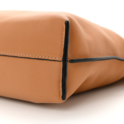 Loewe Nappa Calfskin Mini Flamenco Knot Clutch With Chain Warm Desert 10 of 11