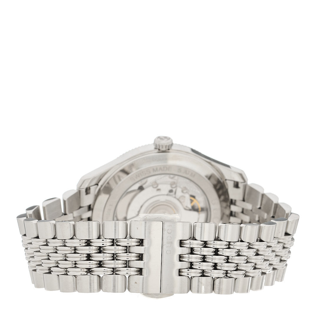 Gucci Stainless Steel 40mm G-Timeless Charm Automatic Watch 3 of 4